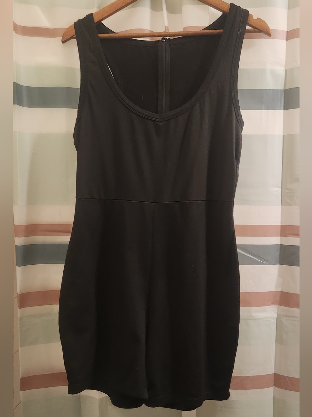 Classic Black Sleeveless Women's Romper